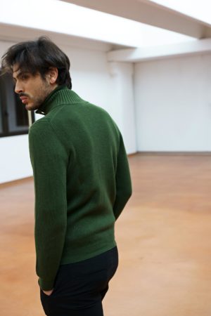 Giacca con lavorazione in maglia - Maglificio Tonello
